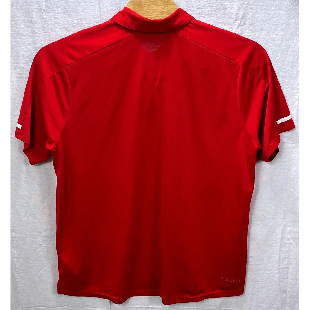 Adidas North Carolina State Wolfpack NCAA Mens 2XL ClimaChill Polo Shirt